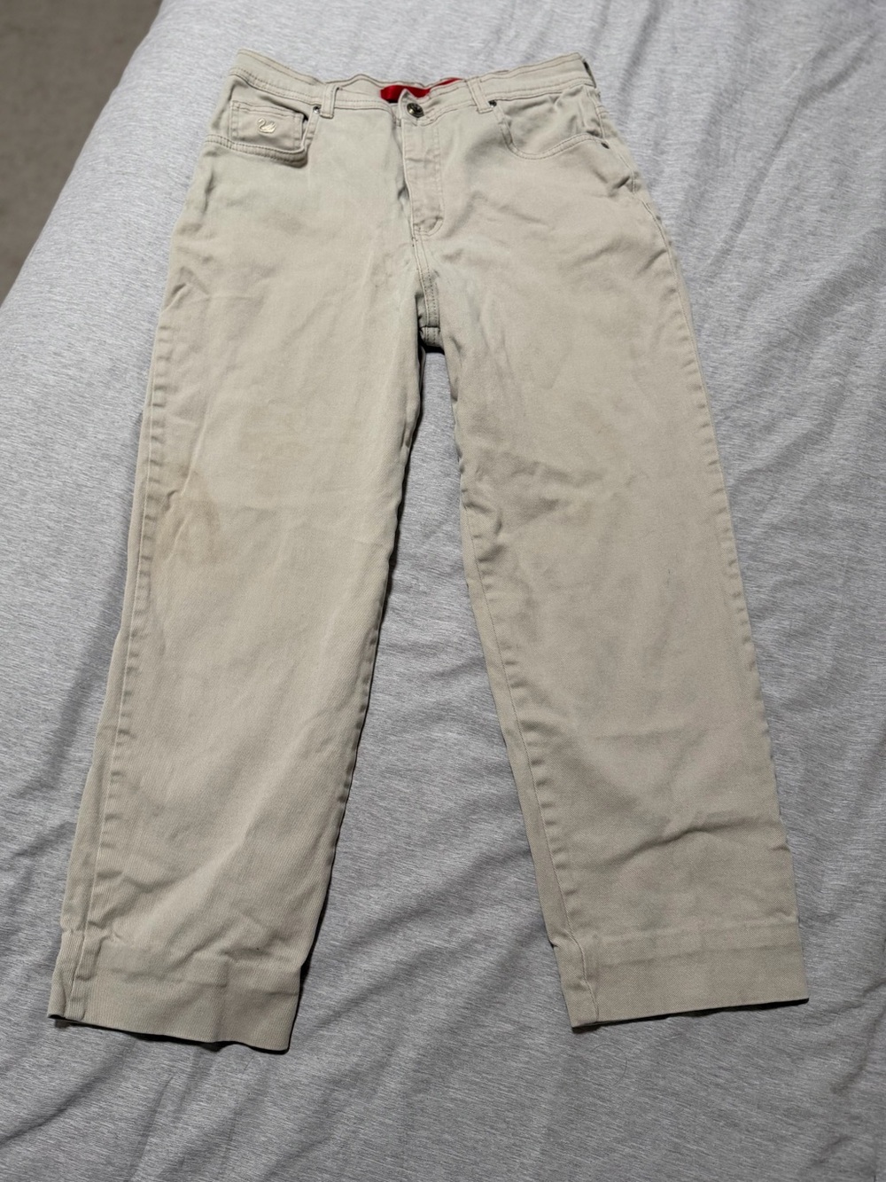 Gloria Vanderbilt Light Beige Chinos